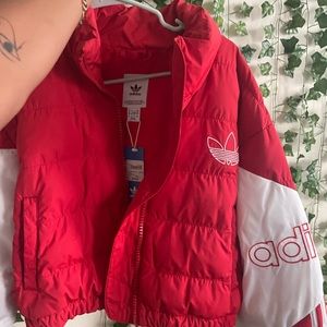 NTW adidas crop jacket large